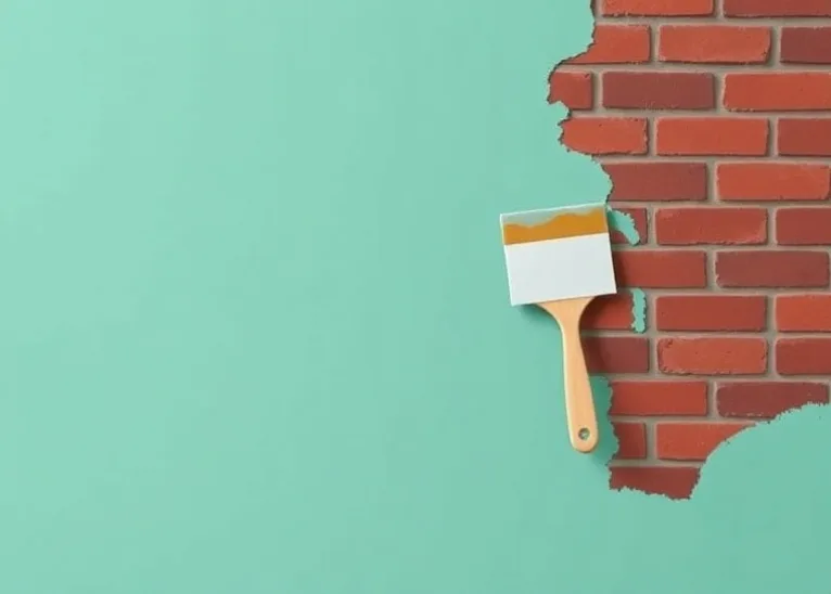 Ponçage et rebouchage des fissures avant mise en peinture